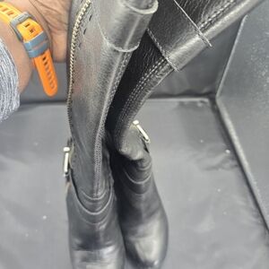 Arturo Chiang Black Over the Knee Boots